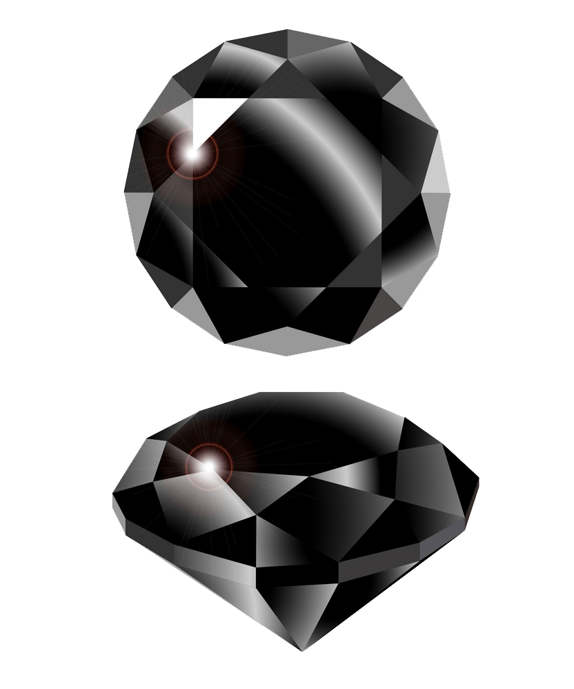 two black diamonds png transparent