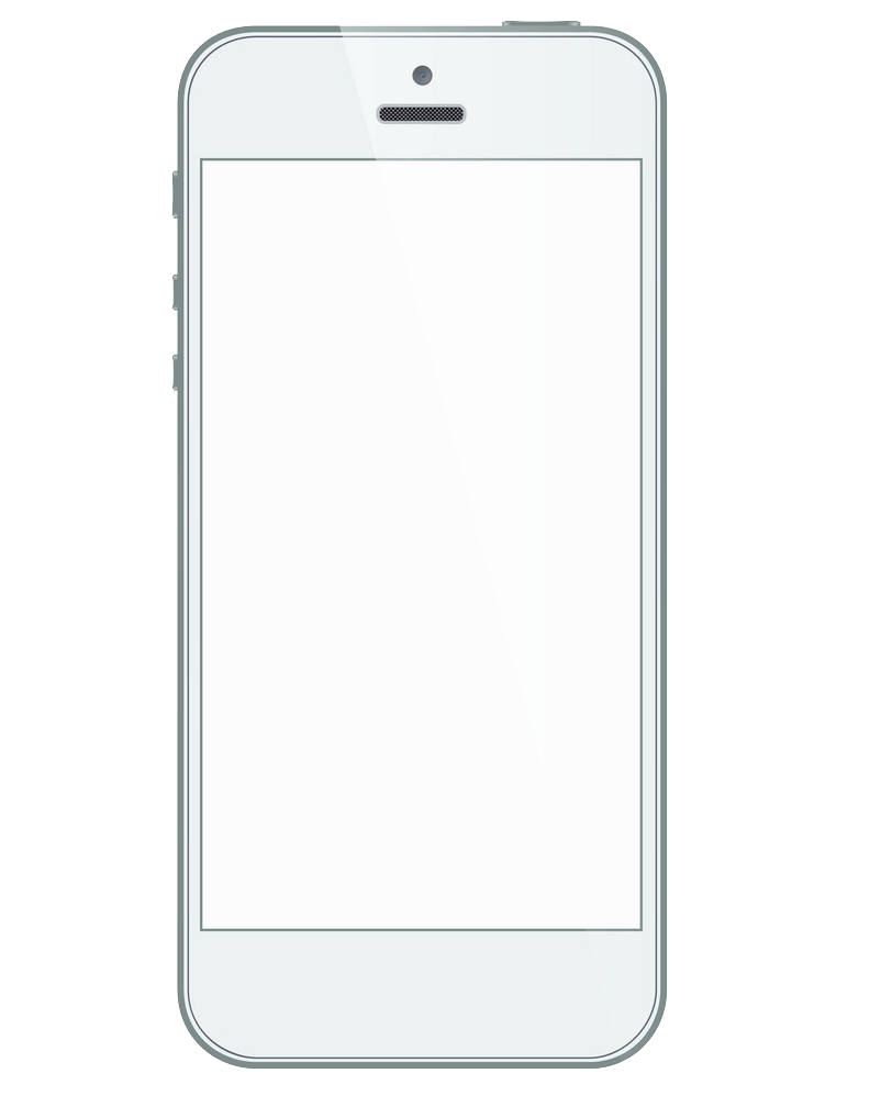 white iphone 5s transparent