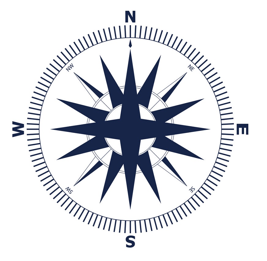 wind rose nautical compass