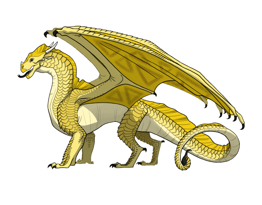 wings of fire sunny transparent