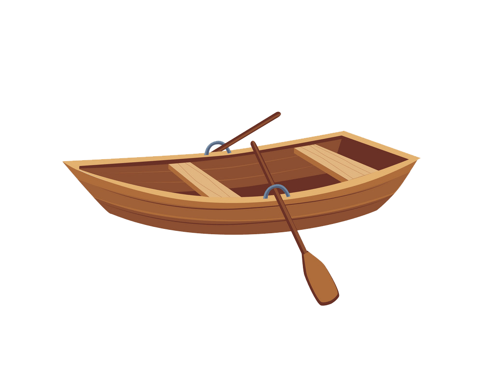 wooden boat png transparent