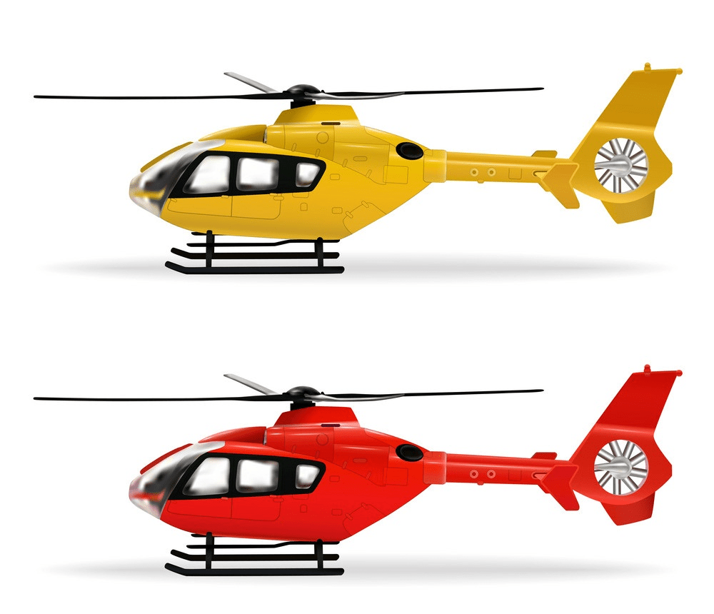 yellow and red helicopters small-sized passenger png
