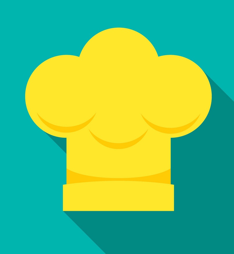 yellow chef hat icon