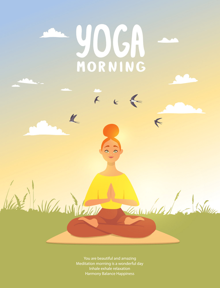 yoga morning png