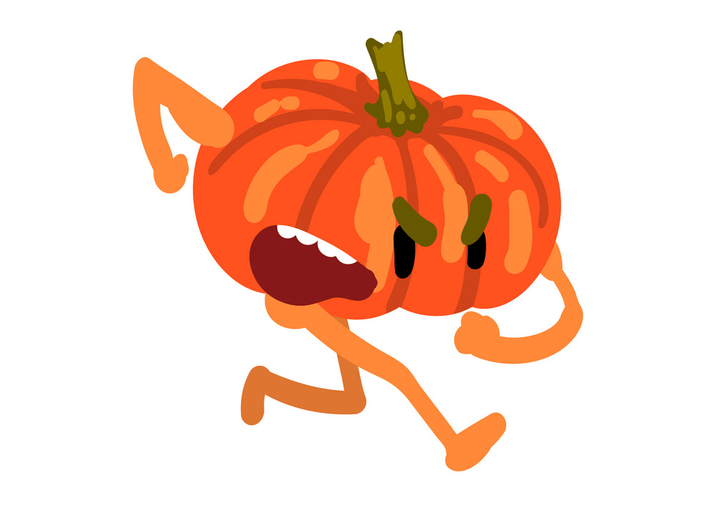 Angry Pumpkin clipart