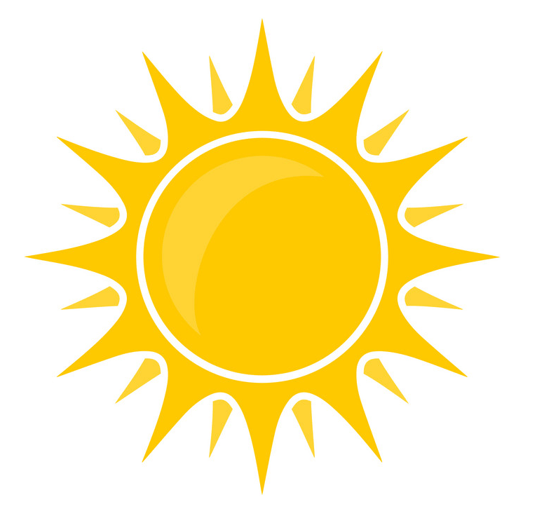 Bright sun png