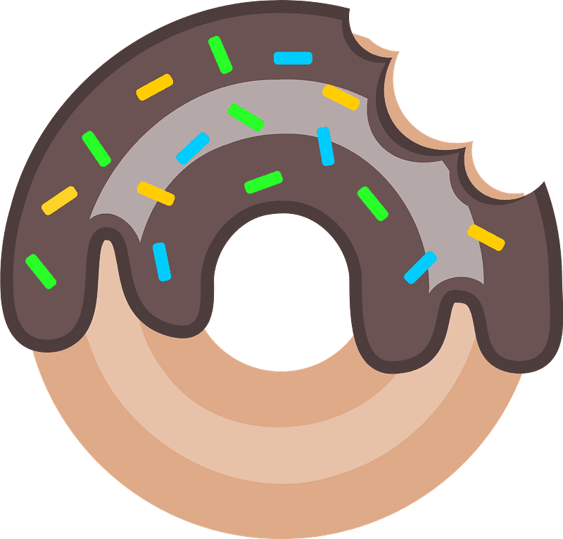 Donut clipart 3
