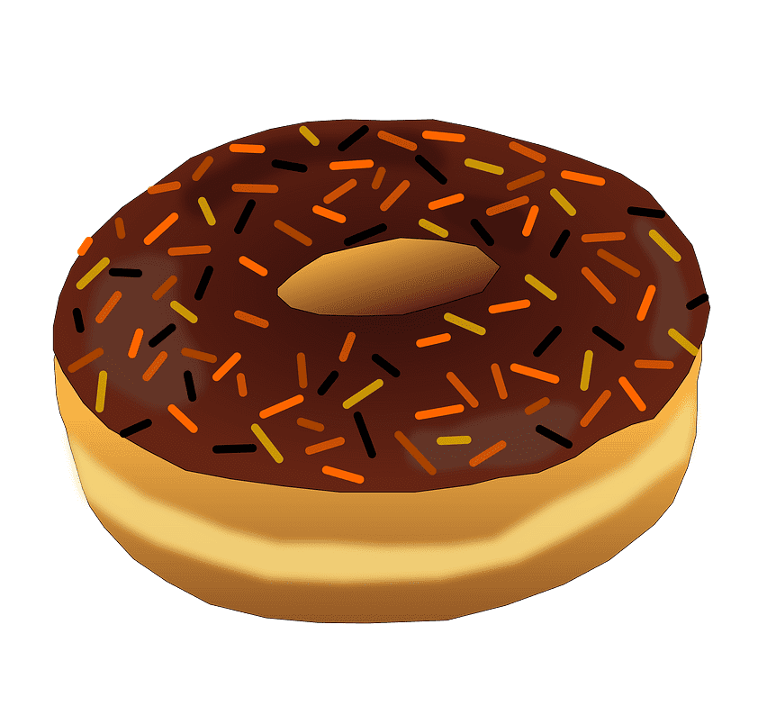 Donut clipart 4