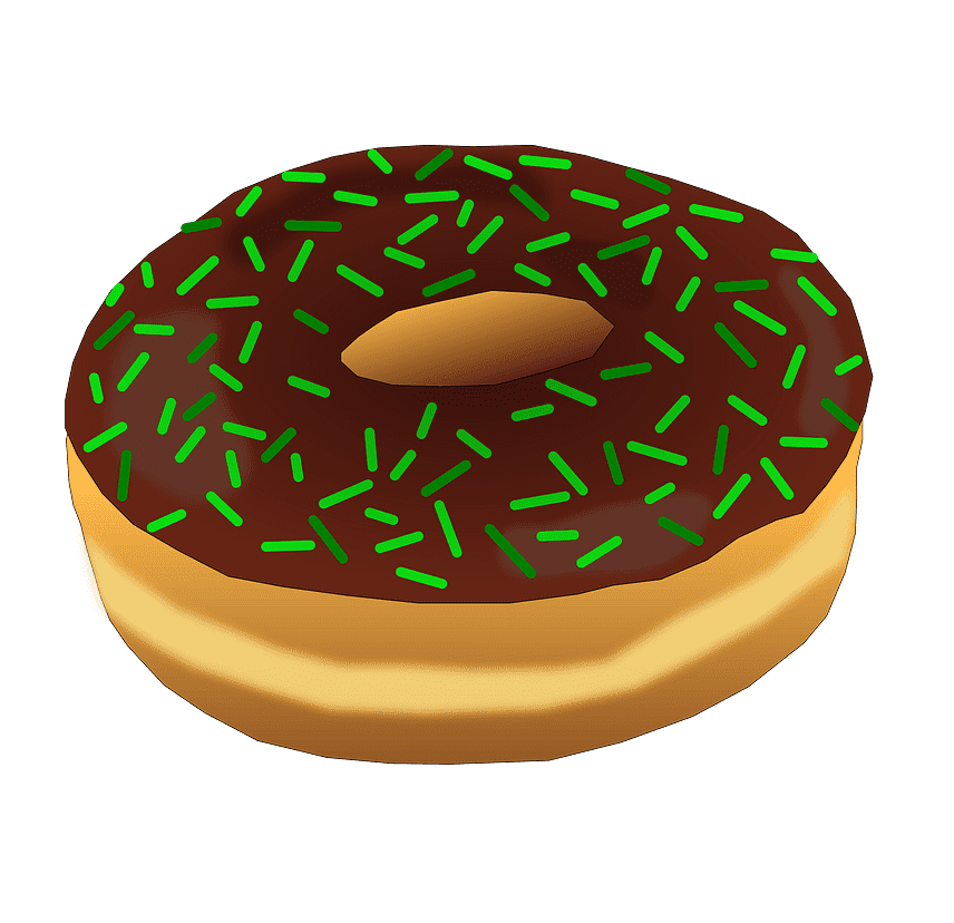 Donut clipart 6