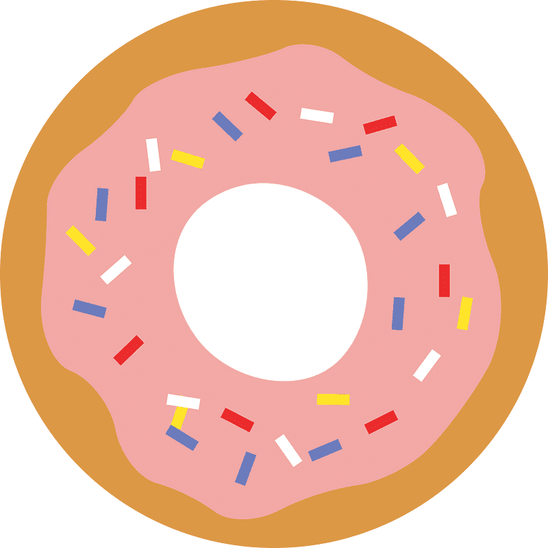 Donut clipart free picture