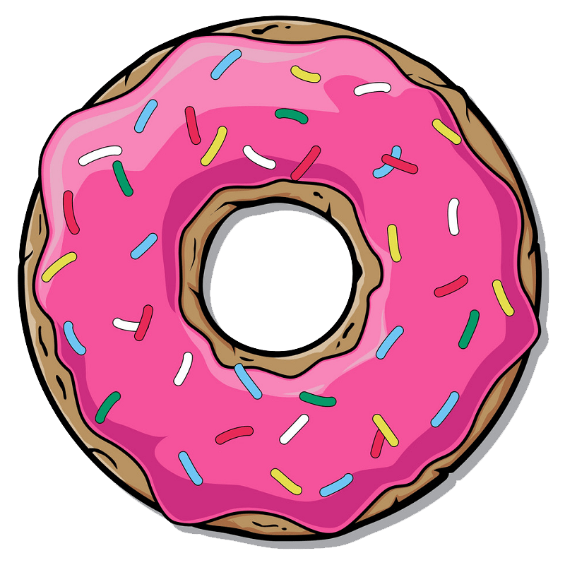 Donut clipart transparent 1