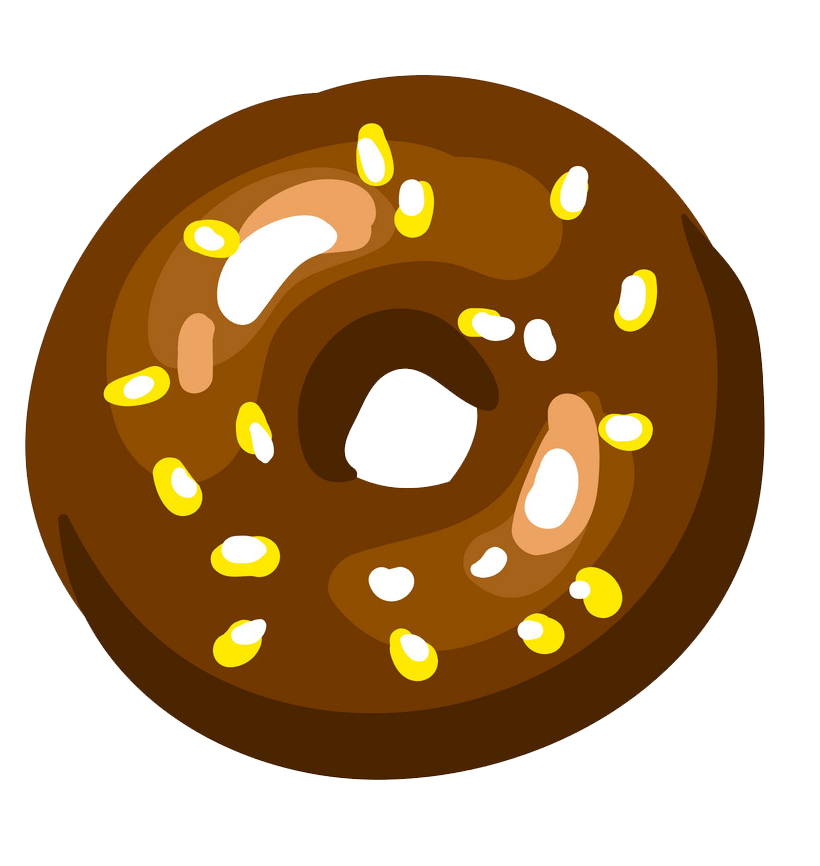 Donut clipart transparent 5