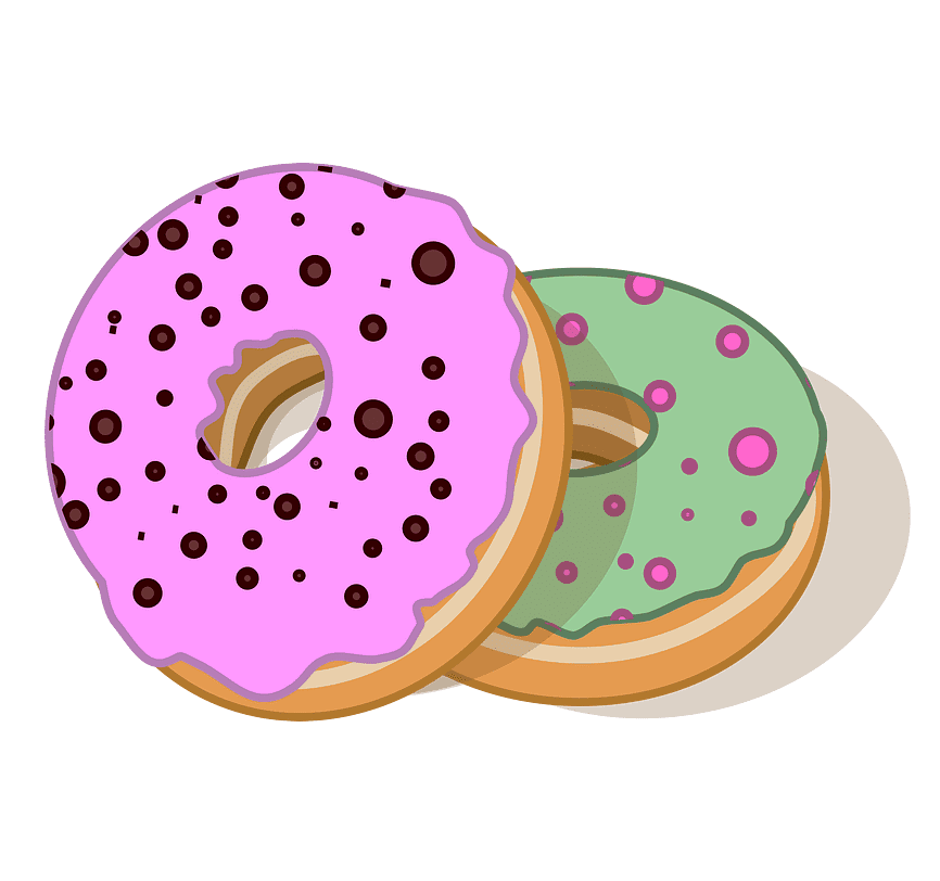 Donuts clipart for free