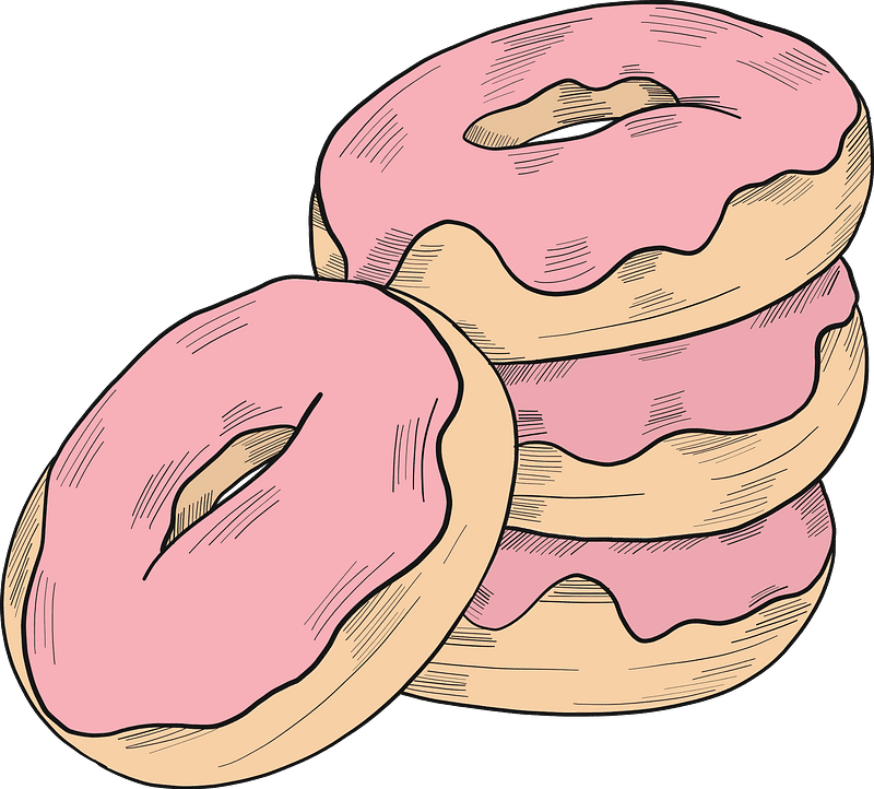 Donuts clipart transparent