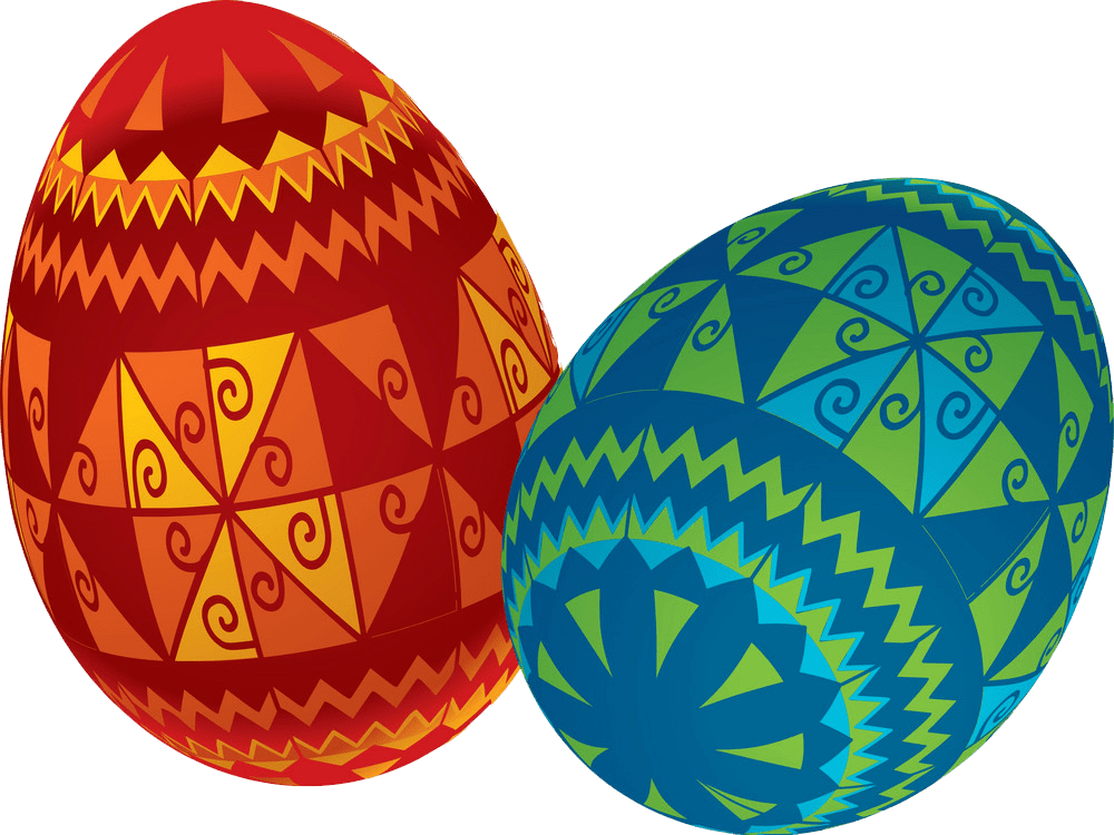 Easter Eggs clipart transparent