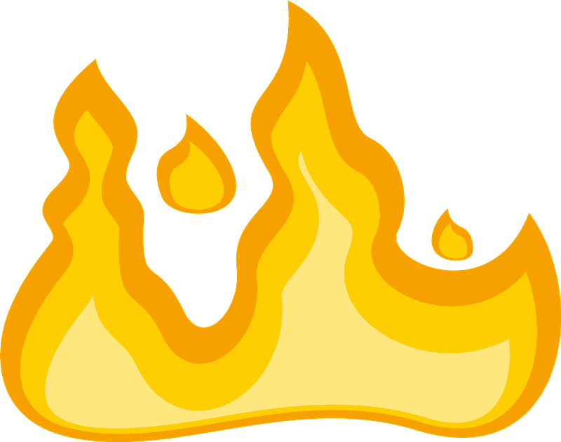Fire clipart png 4