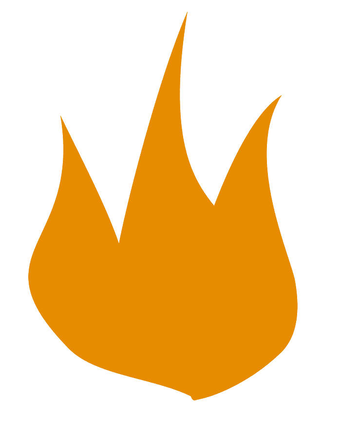 Fire clipart png for kid