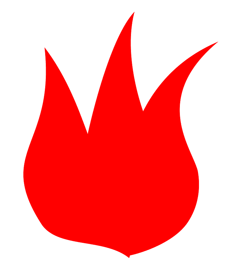 Fire clipart png for kids