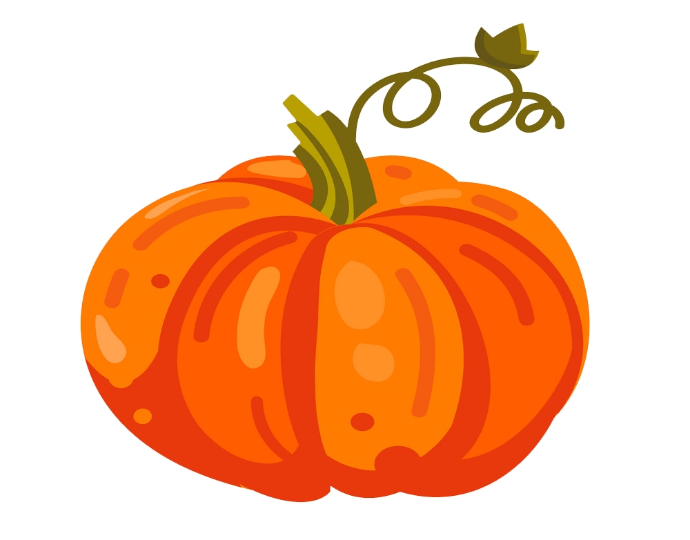 Fresh pumpkin clipart transparent