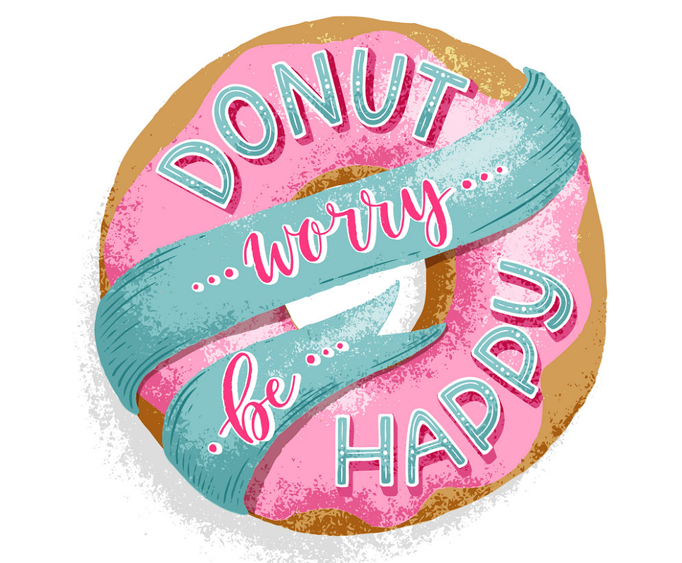 Happy donut png