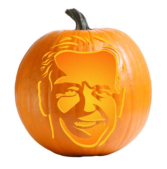 Joe Biden Pumpkin Stencil png