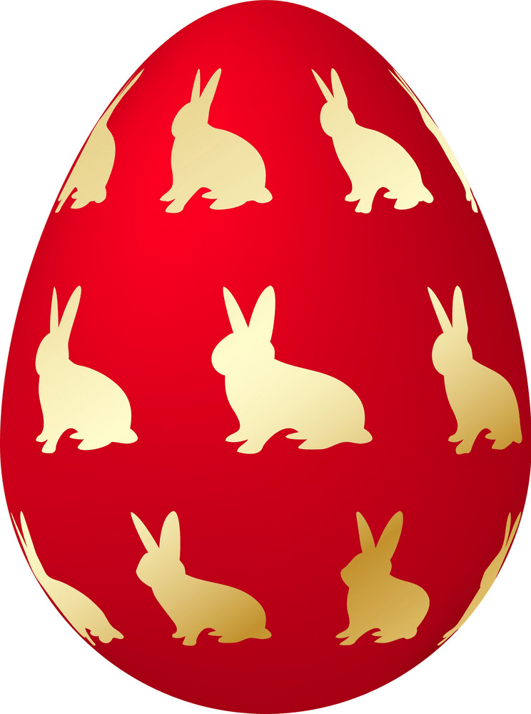 Red Easter Egg png