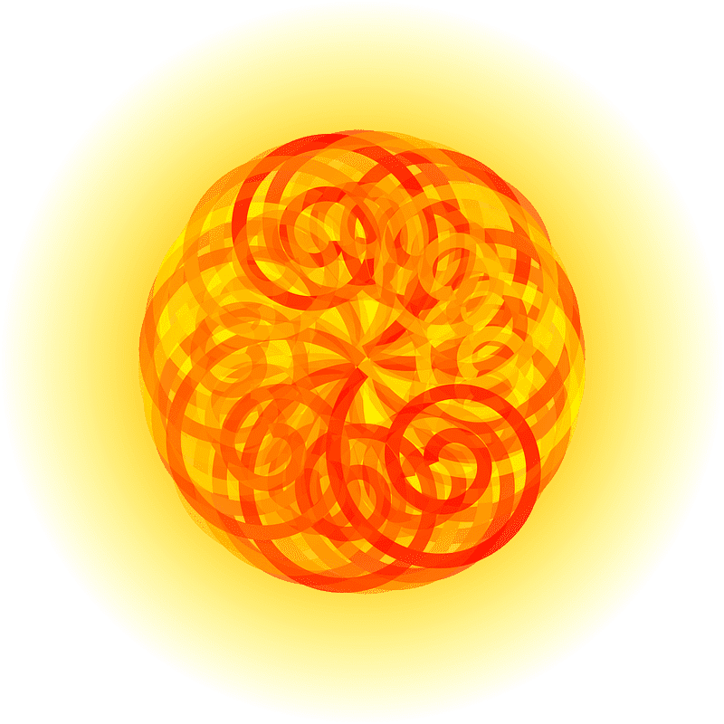 Sun clipart transparent for free