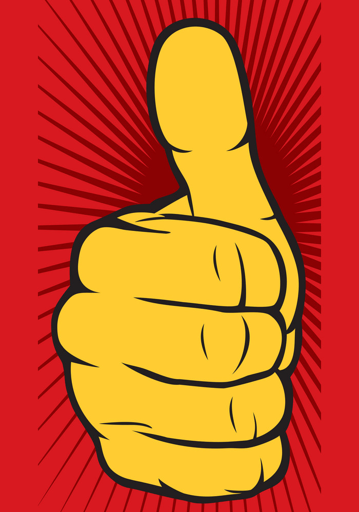 Thumbs Up Clipart