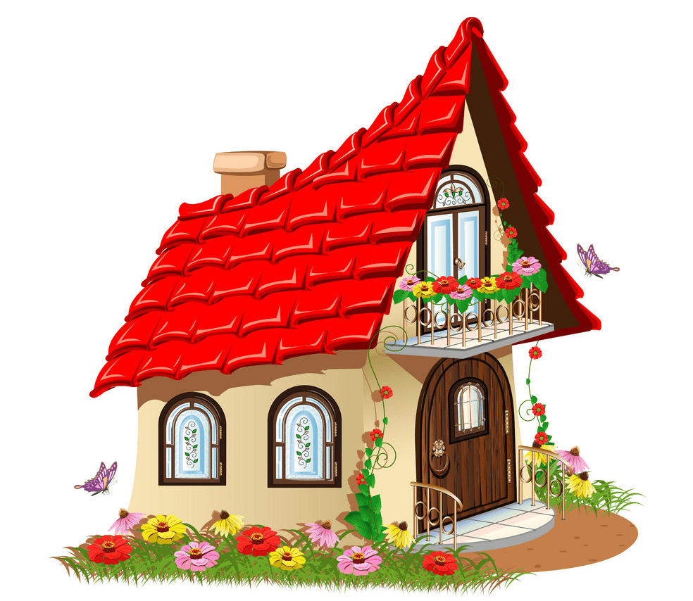 fairytale house clipart png