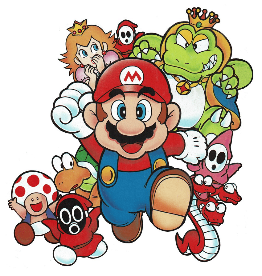 mario game clipart png