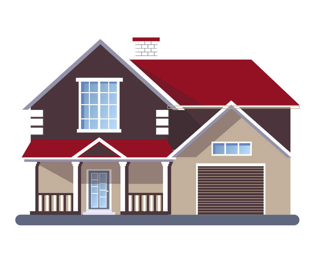 residential house clipart png