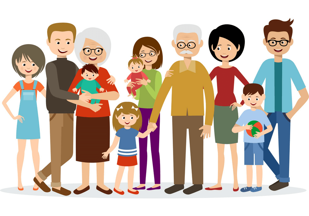 Big Family clipart 1