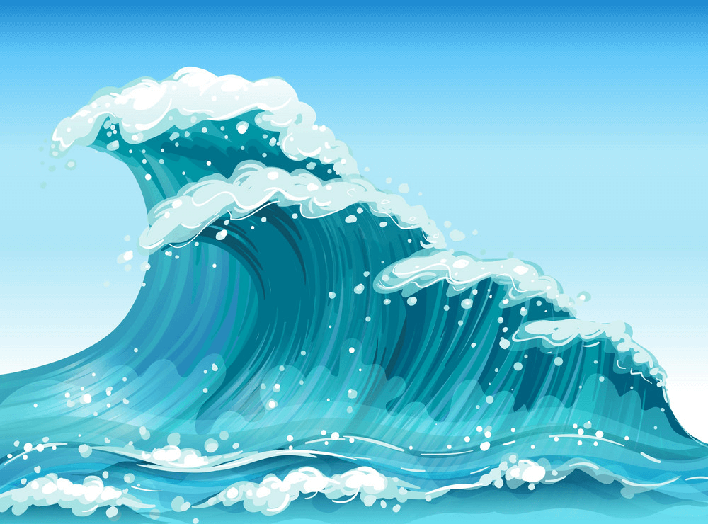 Big Waves clipart