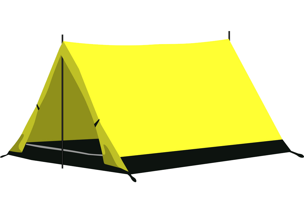 Camping Tent clipart transparent