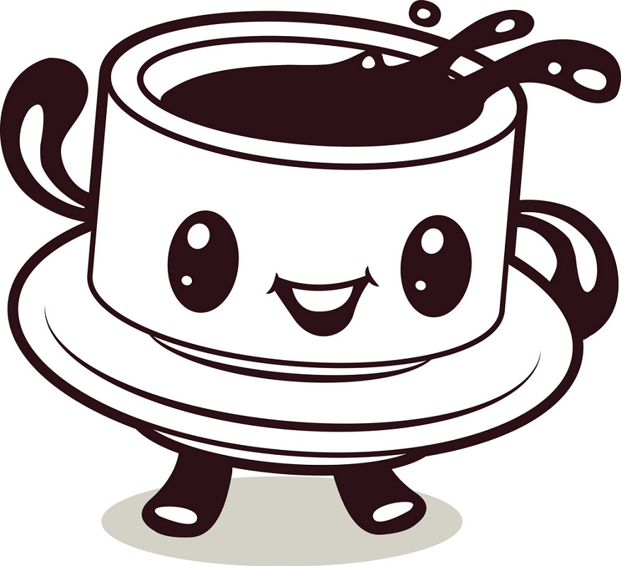 Cute Coffee Cup clipart
