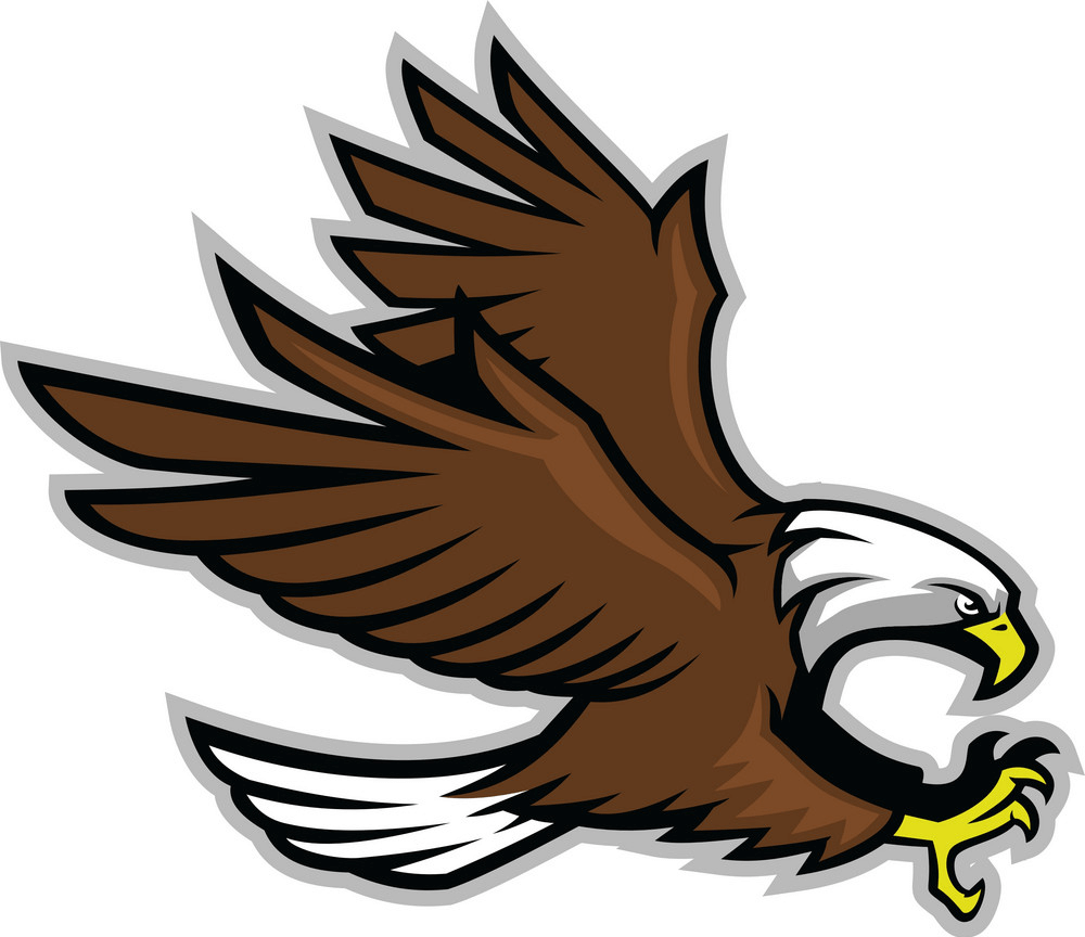 Eagle Mascot clipart