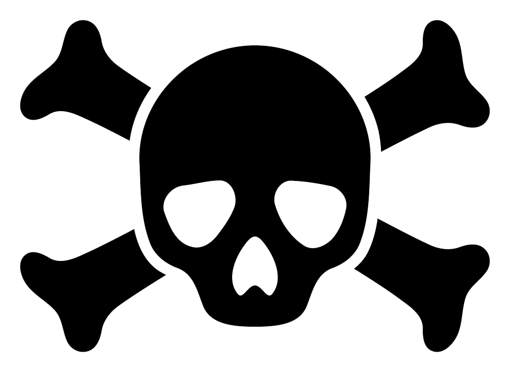Icon Skull clipart transparent