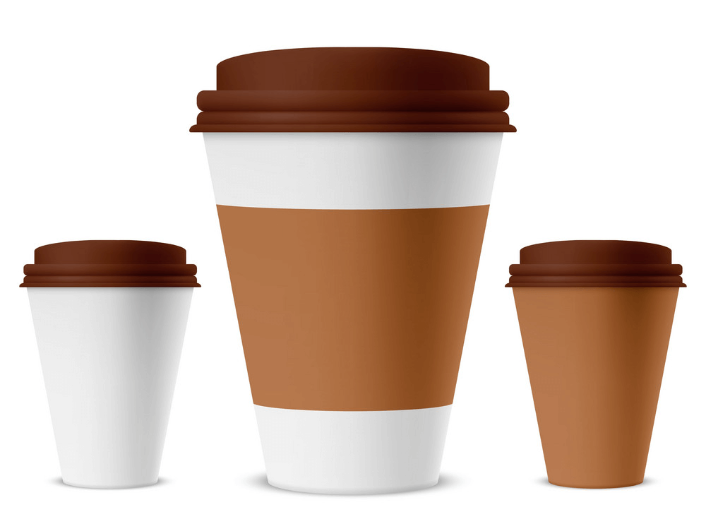 Paper Coffee Cups clipart