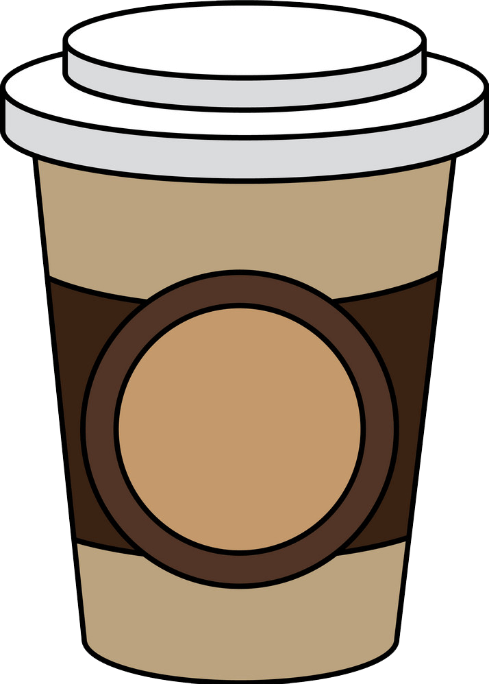 Plastic Coffee Cup clipart transparent