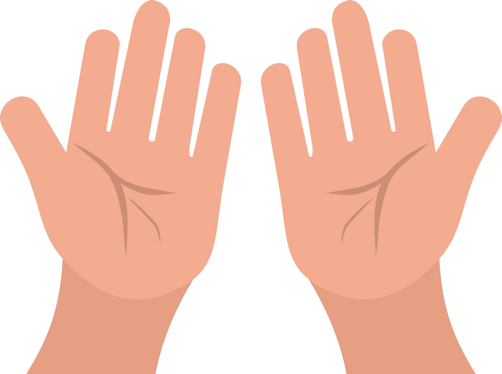 Praying Hands clipart transparent 3