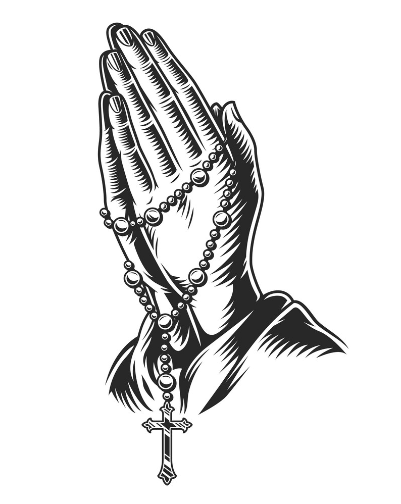 Praying Hands png clipart