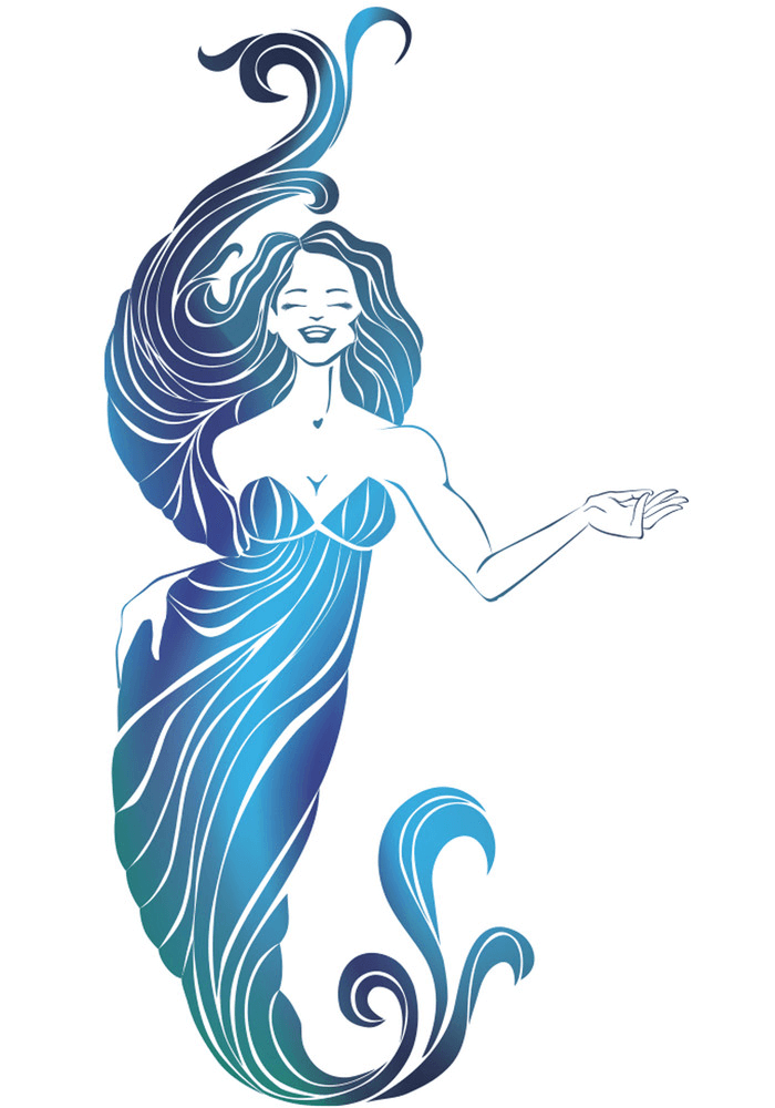 Singing Mermaid clipart