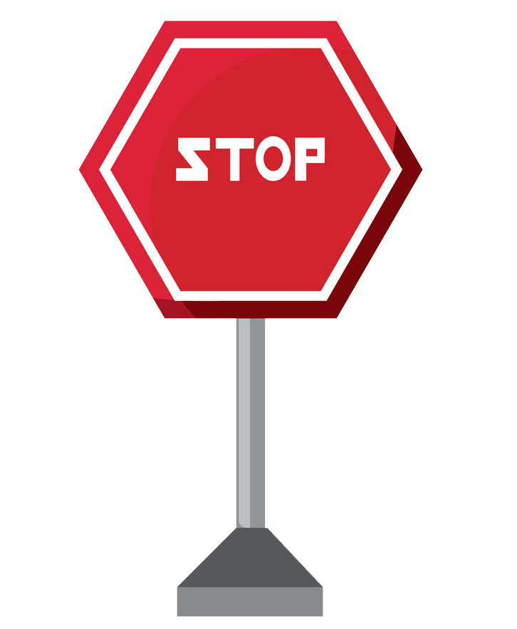 Stop Sign Icon clipart transparent
