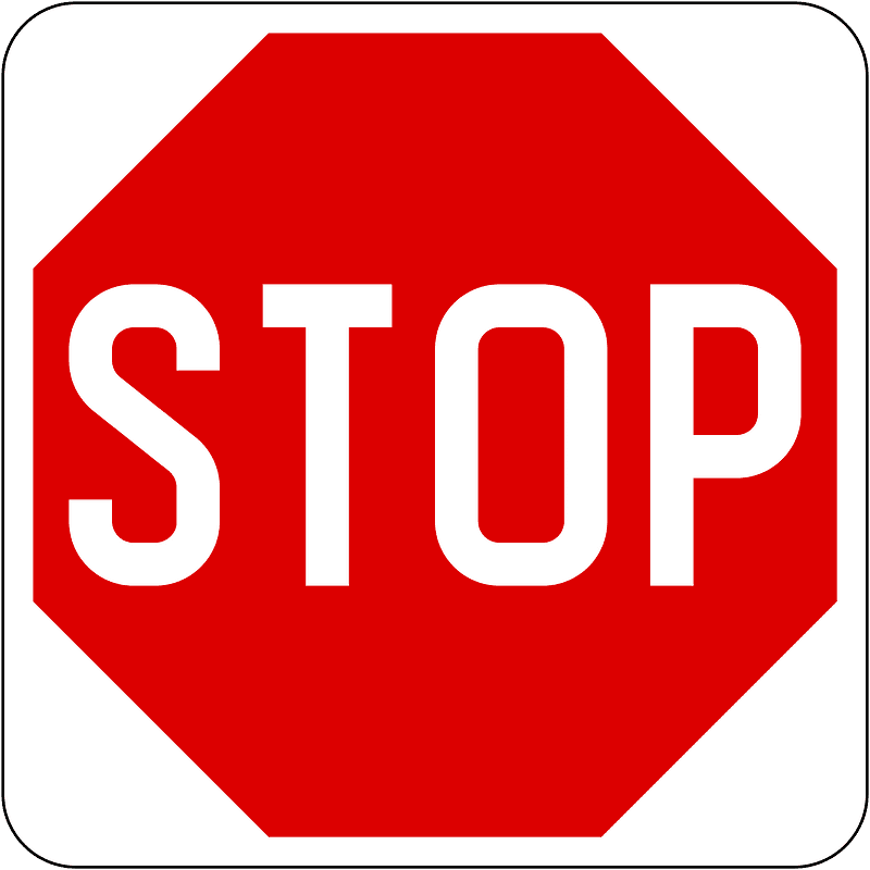 Stop Sign clipart 2