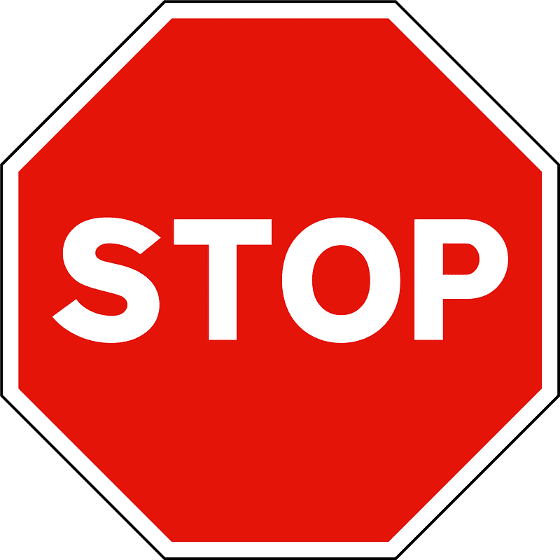 Stop Sign clipart 4