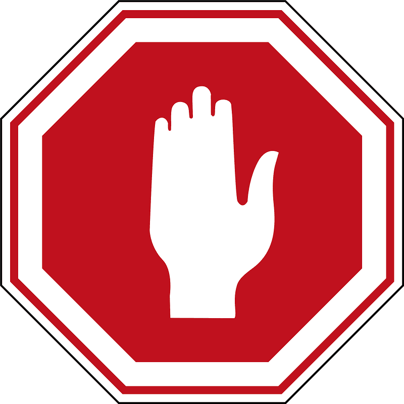 Stop Sign clipart free 10