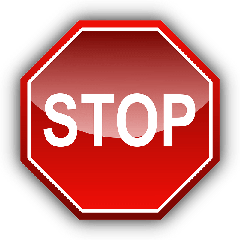 Stop Sign clipart transparent image