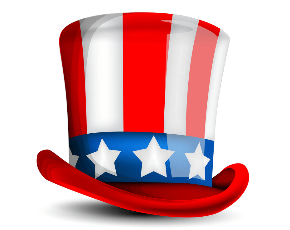 4th of July Hat clipart 2