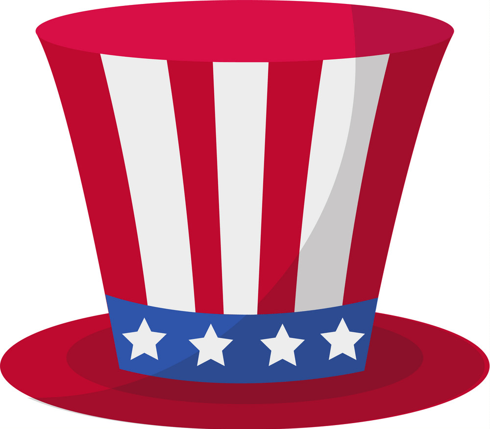 4th of July Hat clipart