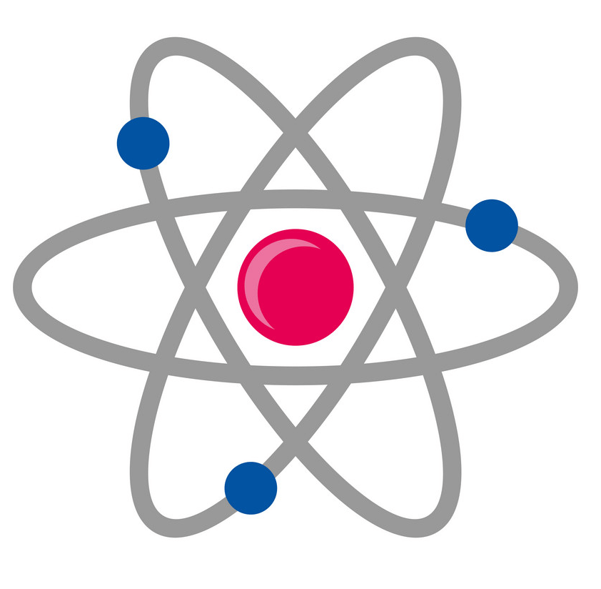 Atom Science Symbol clipart